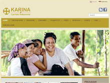 Tablet Screenshot of karina.or.id