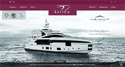 Desktop Screenshot of karina.com.tr